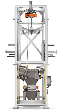 Bulk Bag Unloading with Integral Pneumatic Conveying System | Hapman.com