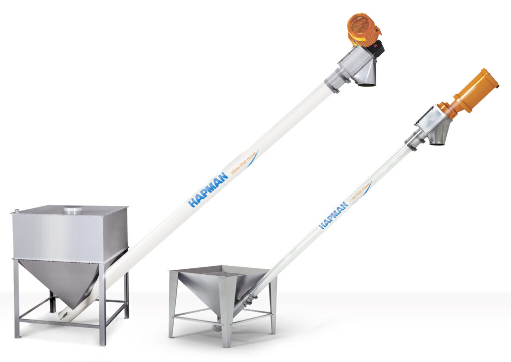 Hapman Helix Flexible Screw Conveyor Models