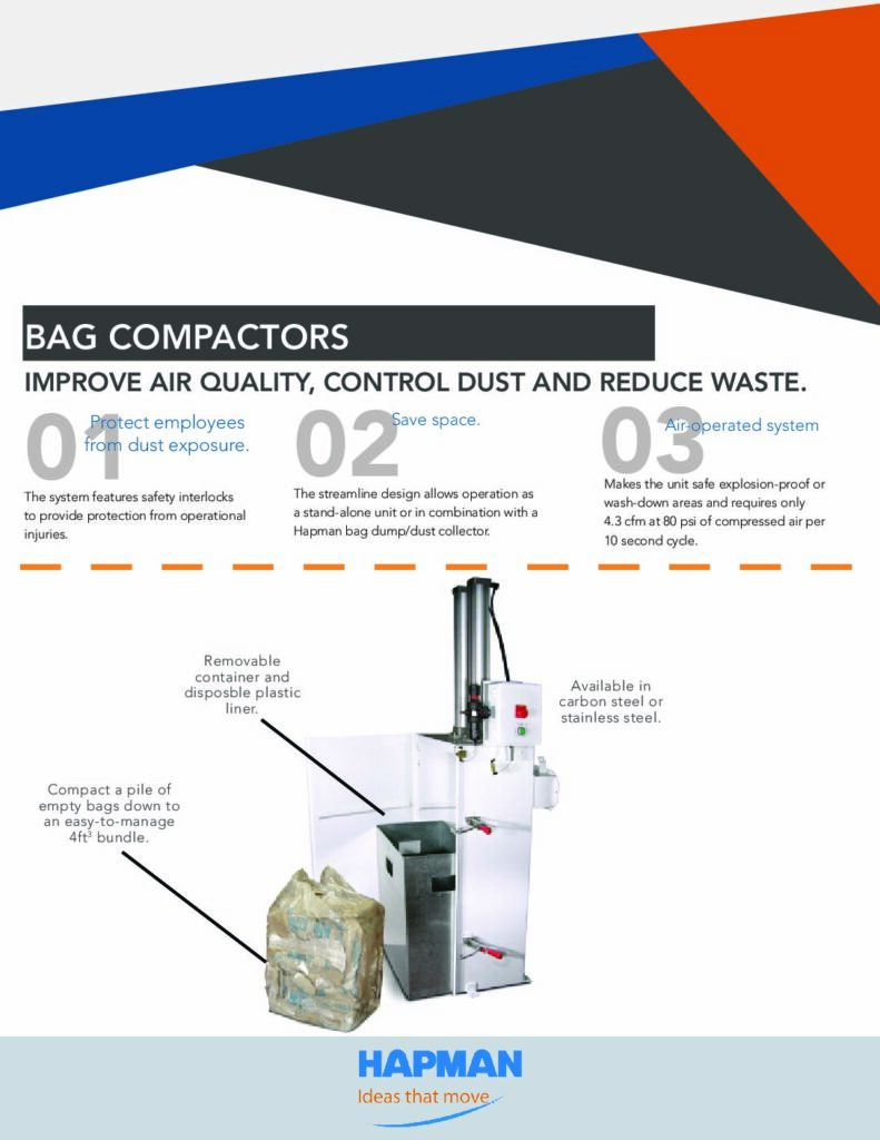 Small Bag Compactors - Hapman